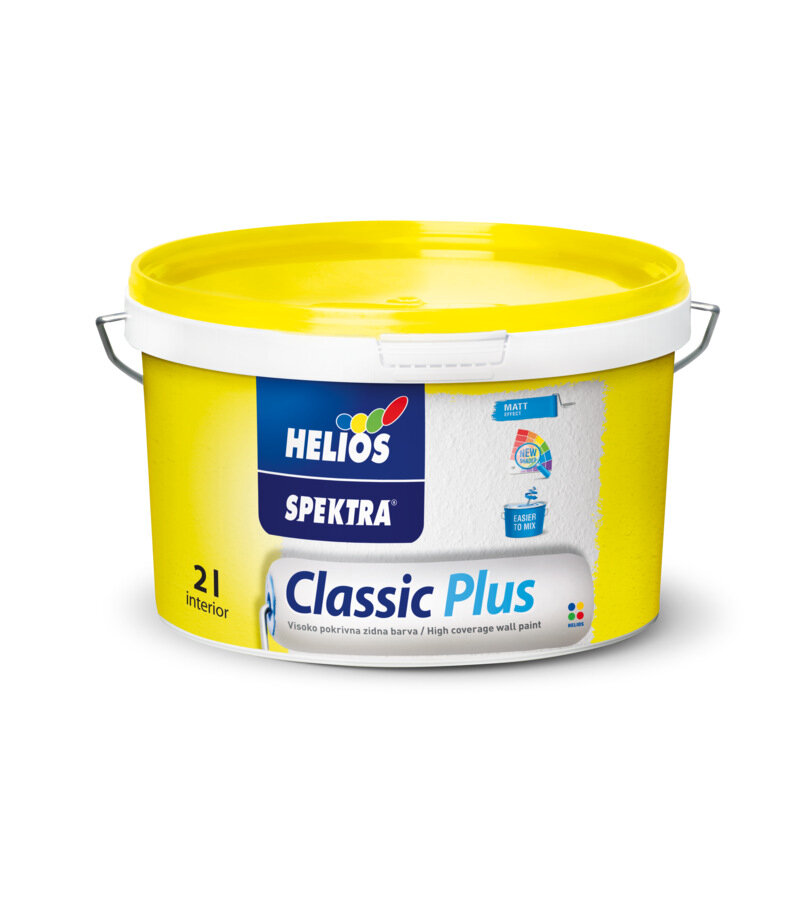 Helios Spektra Classic Plus vnútorná farba 2 l (biela)