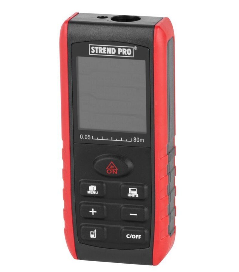 Strend Pro DIME 80M, laserový merač vzdialenosti 0,05–80 m