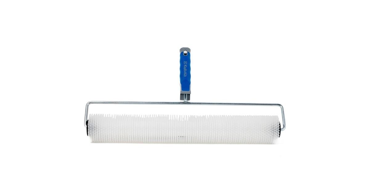 Nivelačný valček Kubala 123×500 mm, ostne 40 mm