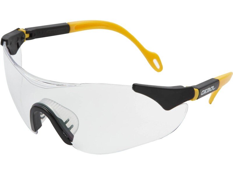 GEBOL ochranné okuliare Safety Comfort, číre (UV filter)