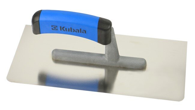 Hladítko nerezové Kubala 270 x 130 mm, zaoblené rohy