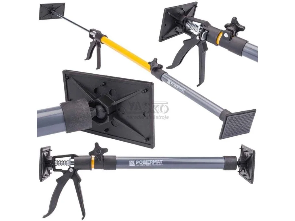 Teleskopická podpera pre sadrokartón POWERMAT PM-PT-50115T, 50–115 cm