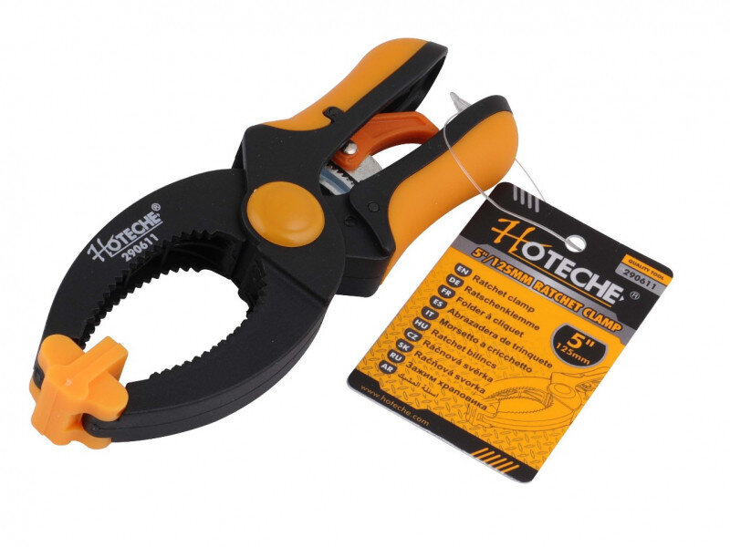 HOTECHE kliešťová svorka s ráčnou 9" (245 mm) HT290613