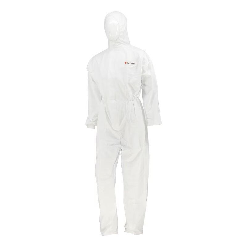 Ochranný jednorázový overal LIFEGUARD 40 g/m², biely, veľ. XL