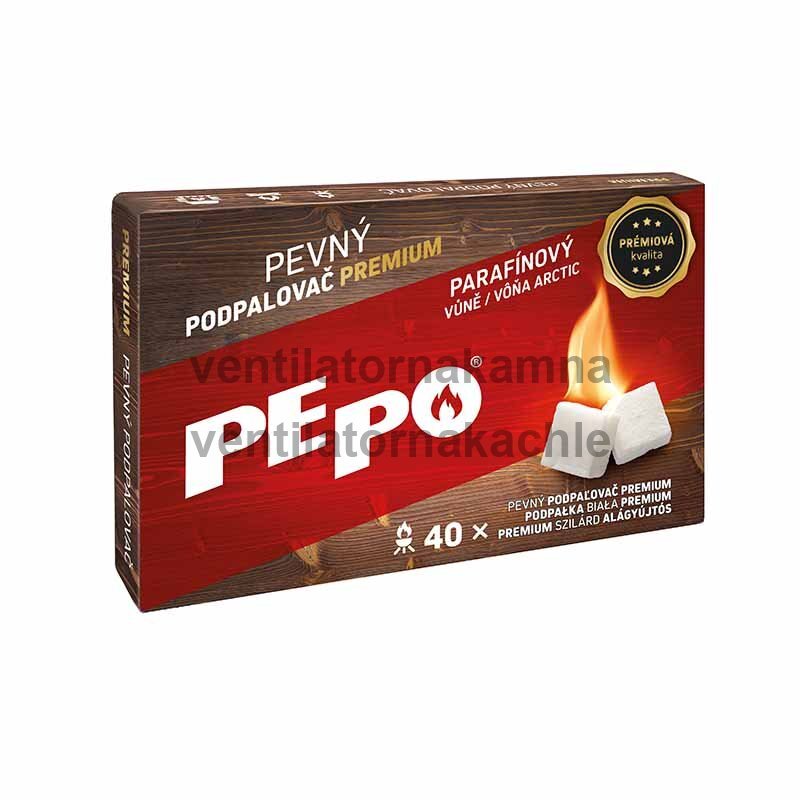PE-PO pevný podpaľovač Premium, 40 ks