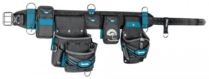 Makita E-05175 ťažký opasok na náradie s vreckami, rozmery 310 x 880 x 170 mm