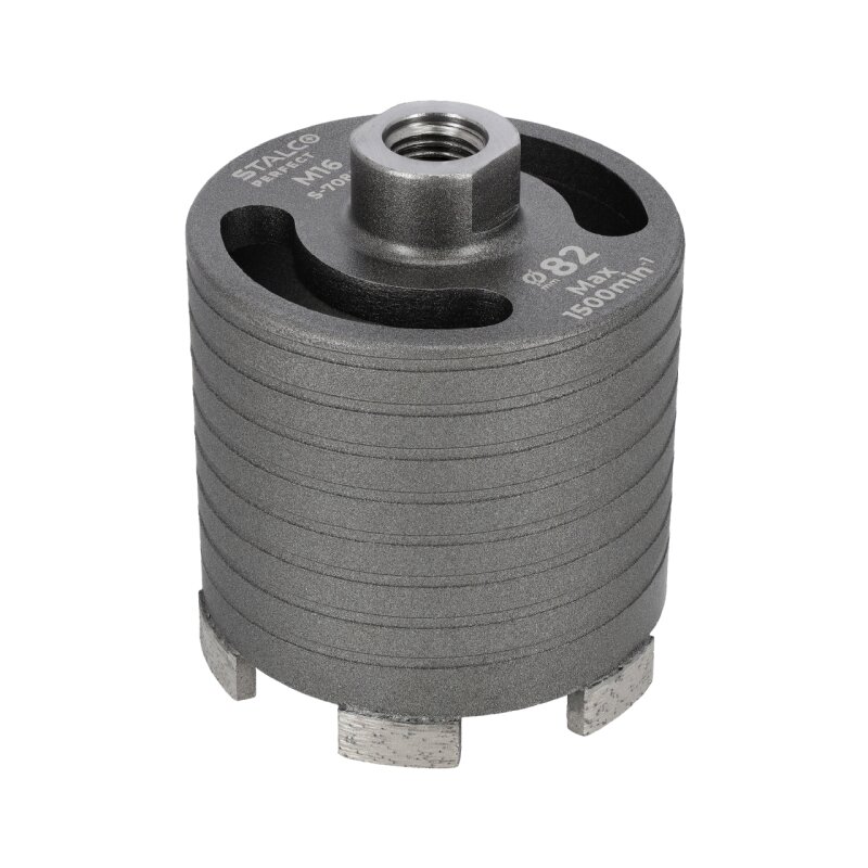 Diamantová korunka do betónu STALCO S-70807, ø 82 x 80 mm