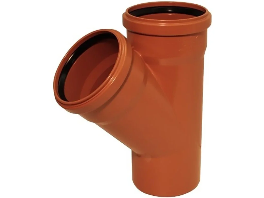 Kanalizačná odbočka 125/125 45°