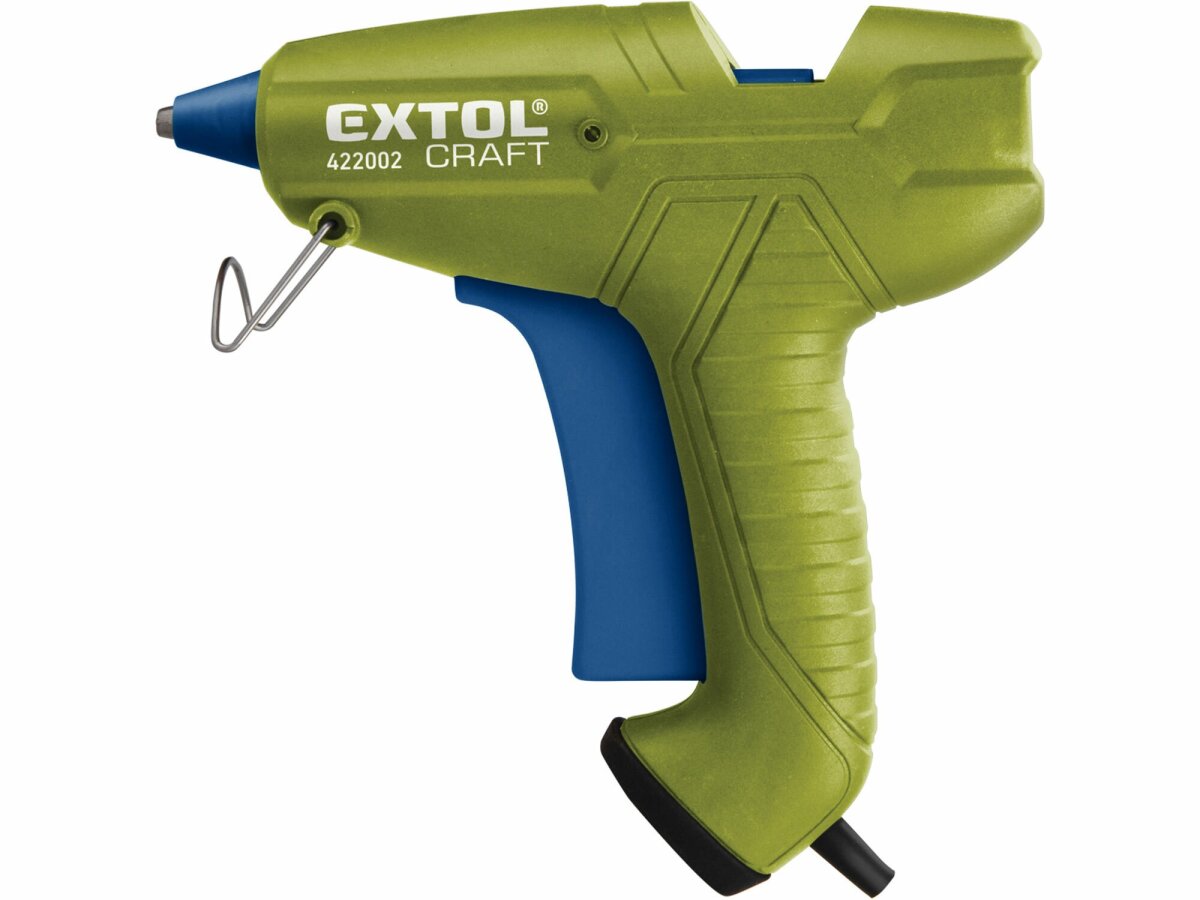 EXTOL CRAFT tavná lepiaca pištoľ 200 W (prac. 65 W), Ø 11,2 mm, 422002
