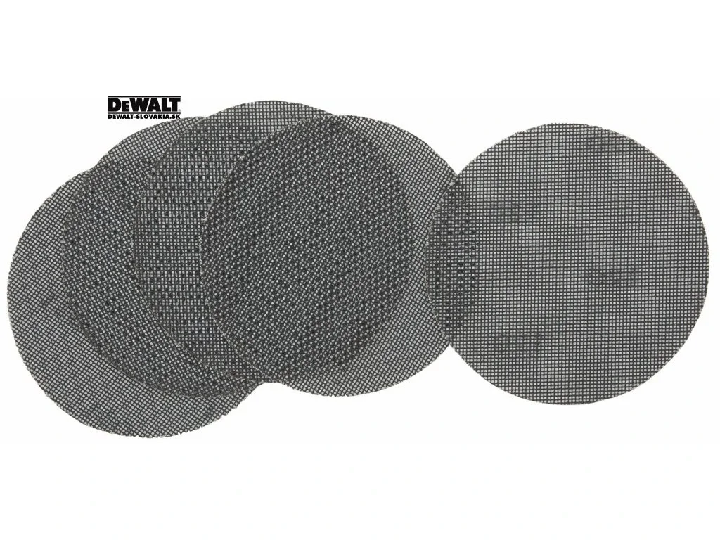 DeWALT brúsna sieťovina P120, Ø225 mm, 5 ks (DTM8682)