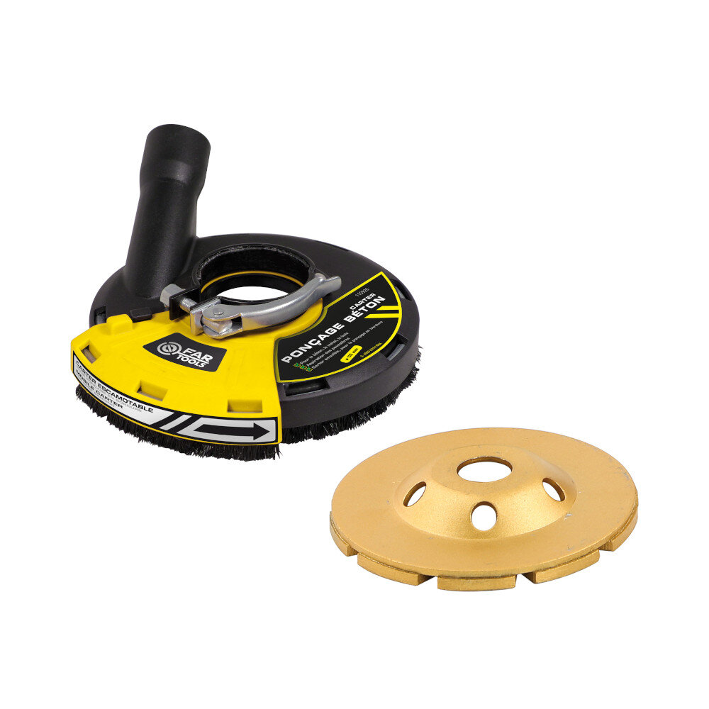 Fartools odsávací kryt na uhlovú brúsku 125 mm (FRT115926)
