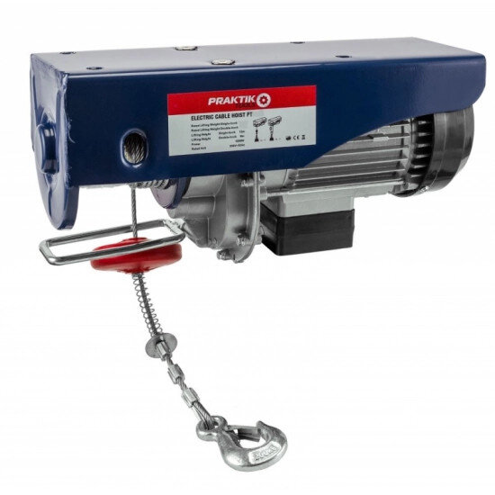 Elektrický lanový naviják PRAKTIK PT9104 1000 W, 300/600 kg