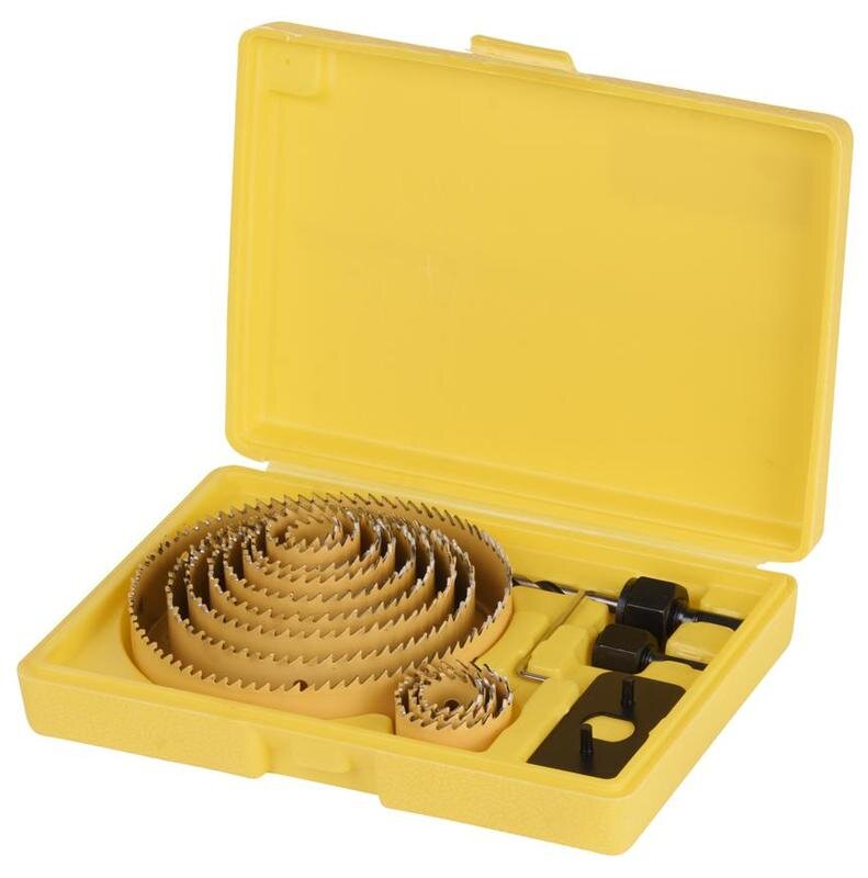 Strend Pro CHS 6016 – sada bi-metal vykružovačov (16 ks), 19–127 mm