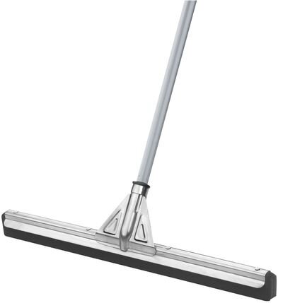 Stierka na podlahu NECO, 55 cm, s oceľovou násadou 125 cm