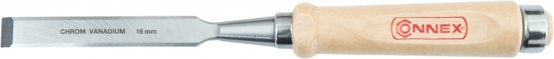 Ploché dláto 16 mm Conmetall CrV, buková rukoväť