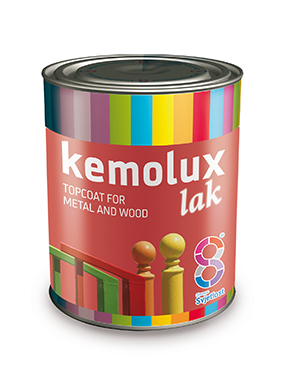 Chromos‑Svjetlost Kemolux vrchná farba na kov, matná, biela, 0,65 l
