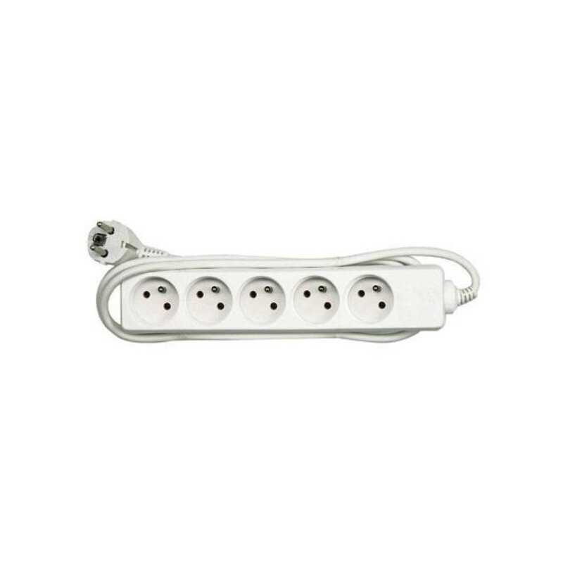 Baupro predlžovací prívod 5 m, 5 zásuviek, 1,5 mm²
