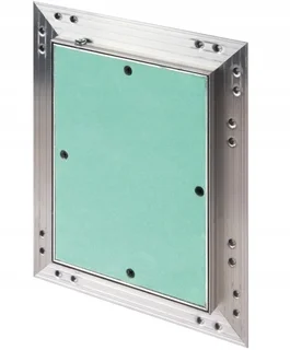 Revízne dvierka Awenta KRAL3 SDK 200×250 mm, hliníkový rám, panel 12,5 mm