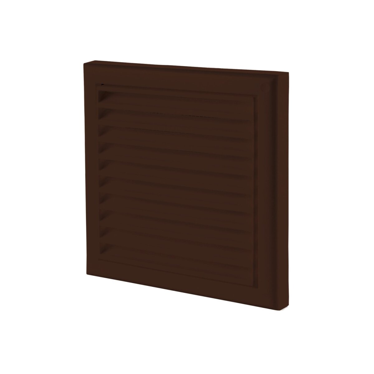 VENTS ventilačná mriežka MV 120 VS 188×188 mm Ø125 mm, hnedá