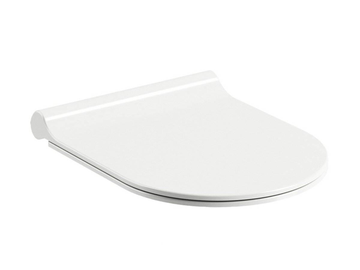 RAVAK Uni Chrome Slim WC sedátko SoftClose, biele (X01550)