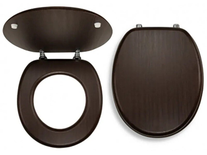 Novaservis WC sedátko dyhované Wenge 440×375 mm