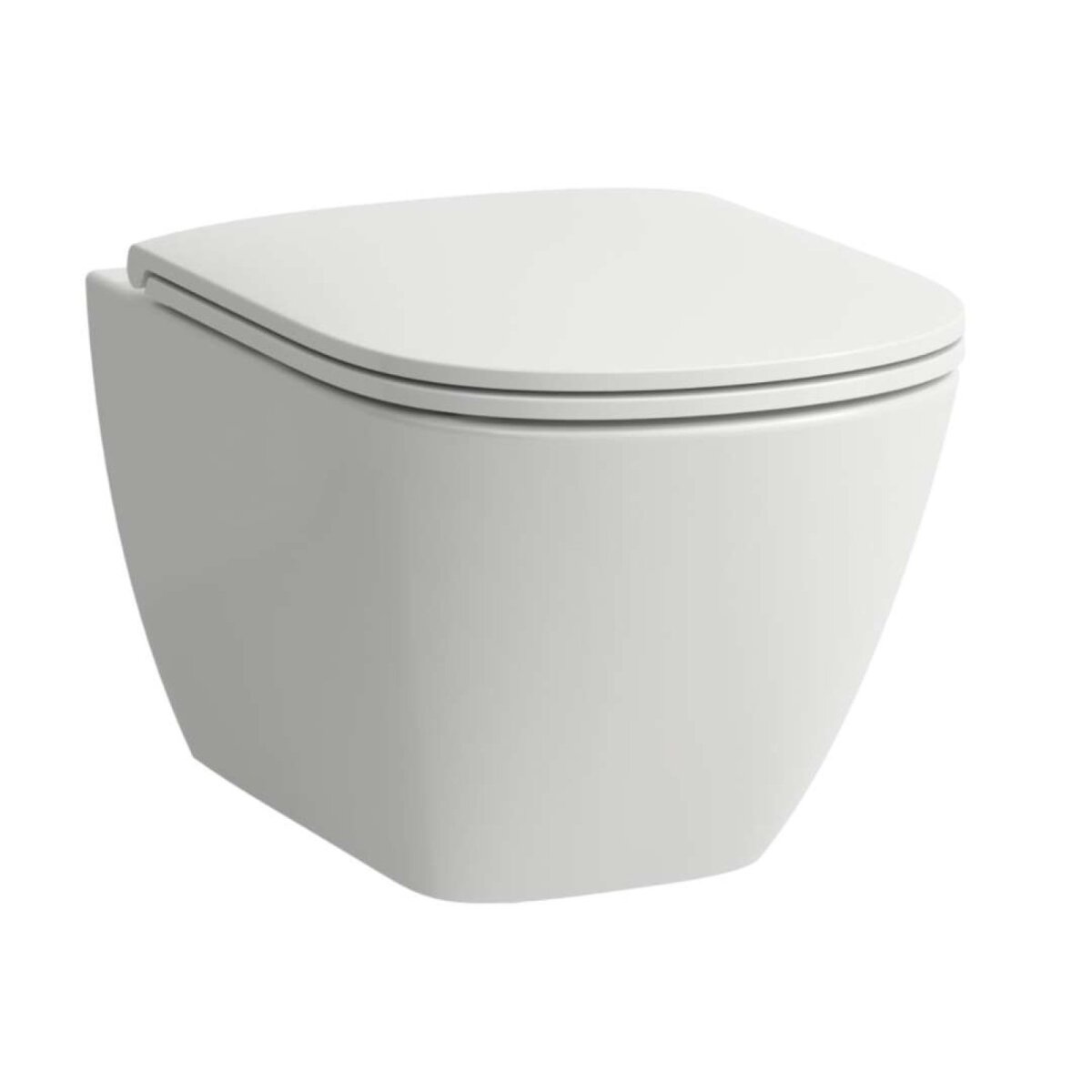 LAUFEN Lua závesné WC Rimless s doskou SoftClose, biele, 520×360 mm