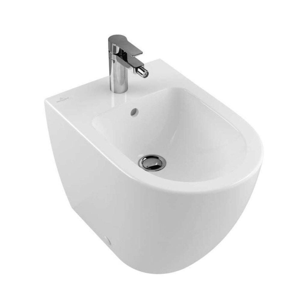 Villeroy & Boch Subway 2.0 stojaci bidet 560 x 375 mm, CeramicPlus, alpská biela (540100R1)