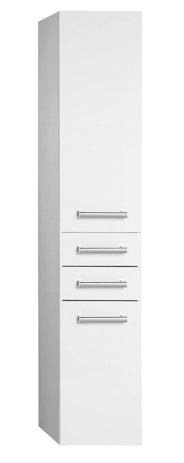 AQUALINE VEGA VG180 vysoká závesná skrinka s košom 40×184×31 cm, biela