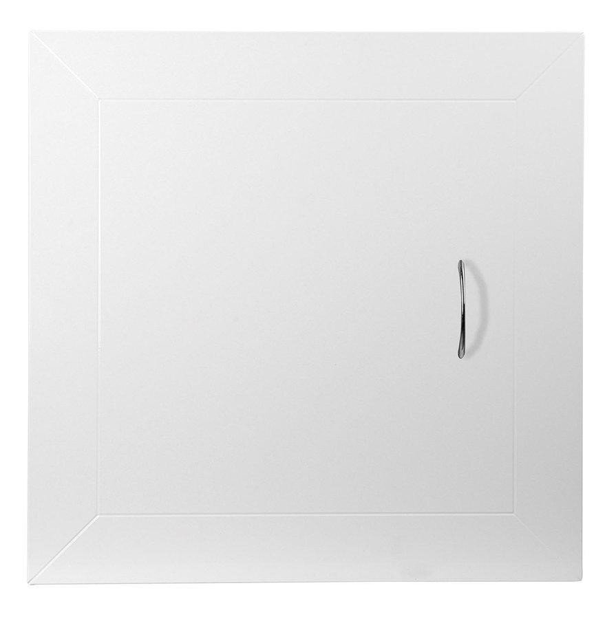 AQUALINE dvierka do stupačiek DS119, 60x60x8,8 cm, biela