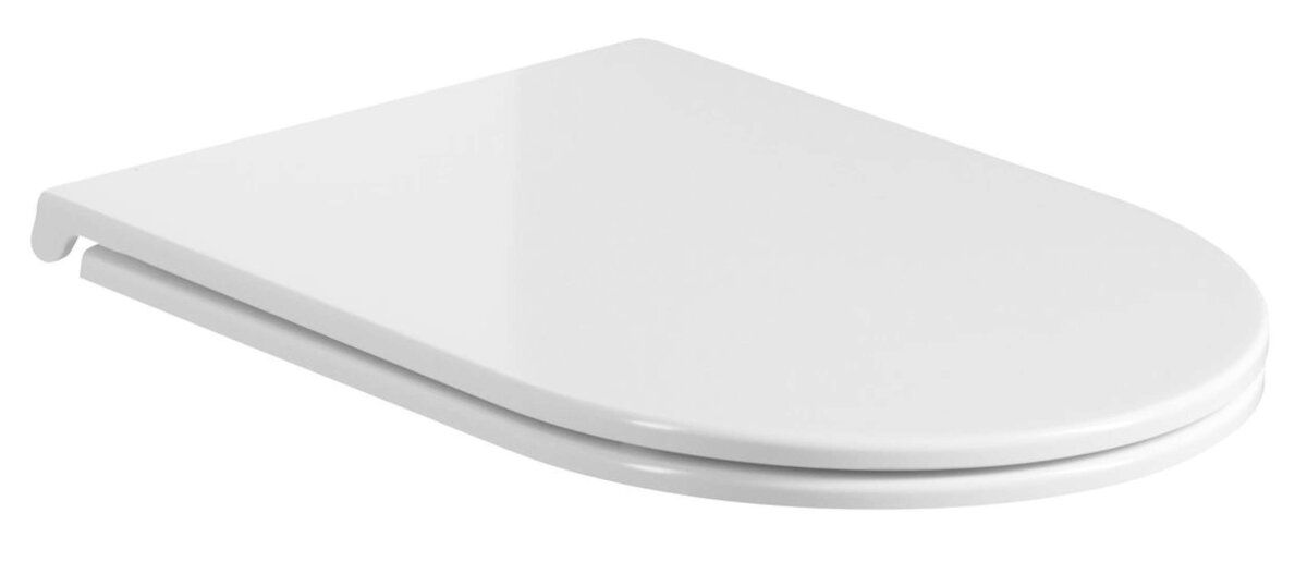 Sapho AVIS WC sedátko SLIM, Soft Close, Easy Take, biele (duroplast)