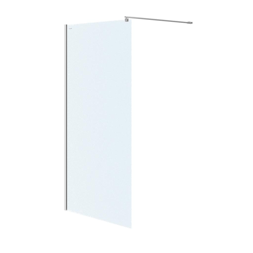 Cersanit Mille Walk-In sprchová zástena 120x200 cm, 8 mm, chróm, číre sklo