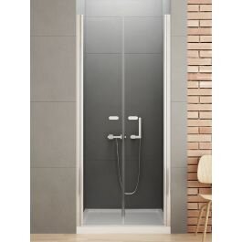 New Trendy New Soleo sprchové dvere 80 cm, dvojkrídlové, chróm/číre sklo