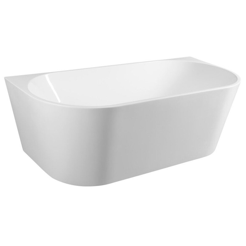 Aqualine TAJO nástenná stojaca akrylátová vaňa 180x80 cm, biela